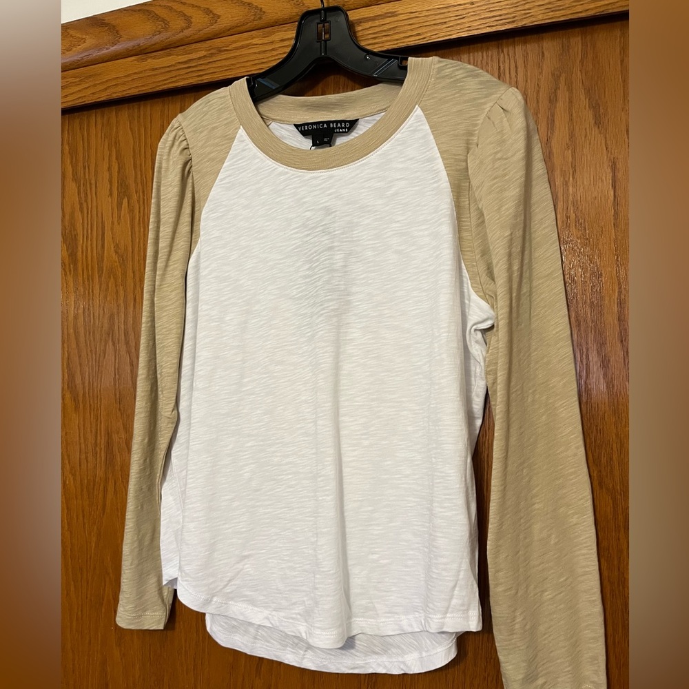 Veronica Beard Jeans Mason Baseball Tee